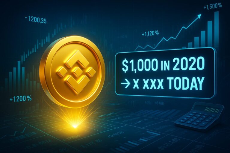 Se você tivesse investido US$ 1.000 em Binance Coin em 2020, veja quanto você teria agora