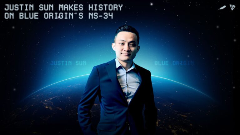 Justin Sun Makes History as Youngest Chinese Commercial Astronaut with Blue Origin’s NS-34 Spaceflight
