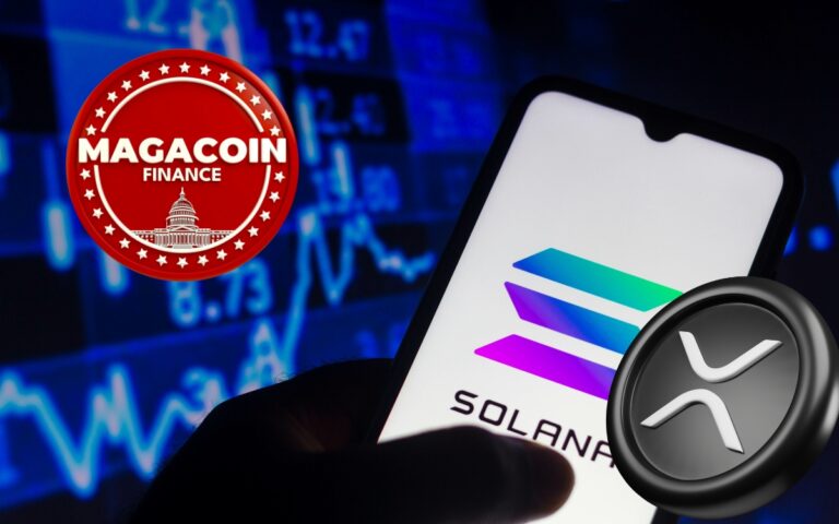 随着鲸鱼将焦点从 Solana 和 XRP 转向被低估的预售宝石，MAGACOIN FINANCE 有望上涨 83 倍