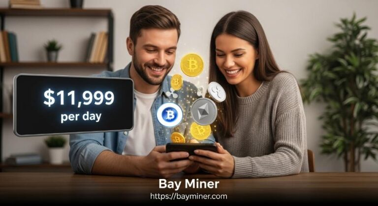 BAY Miner Launches Next-Generation Mining: Users Can Earn Up to $11,999 Daily in Passive Income in BTC, ETH, and XRP