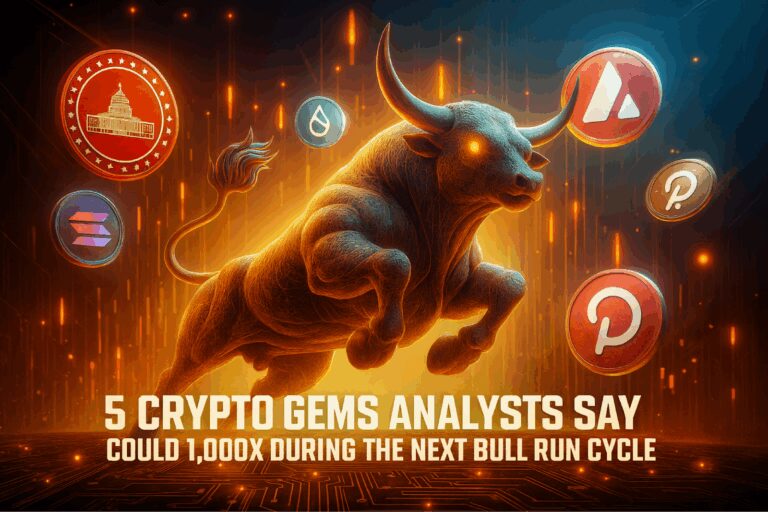 5 Crypto Gems Analysts Say Could 1,000X During the Next Bull Run Cycle