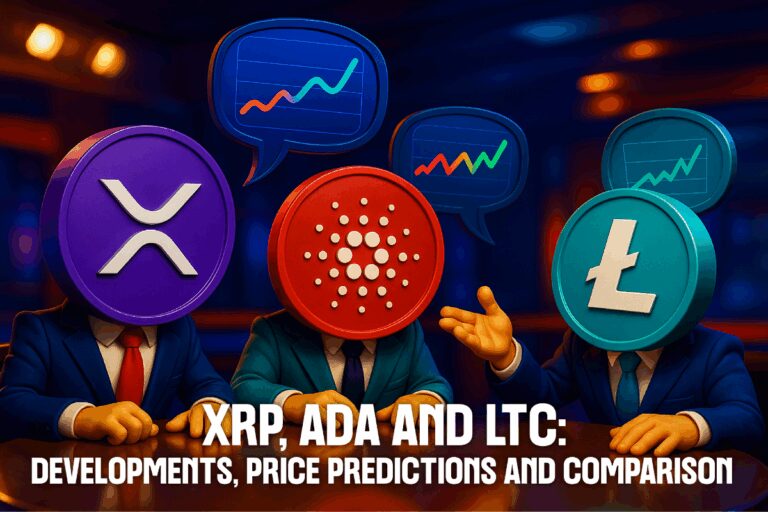 XRP, ADA y LTC: evolución, predicciones de precios y comparación