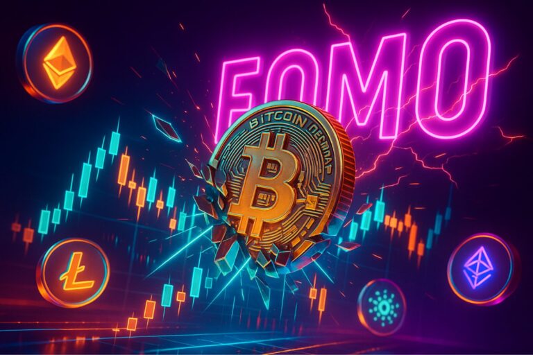 Será que as criptomoedas vão surfar na onda do FOMO (medo de ficar de fora) mais uma vez e abalar os mercados globais?