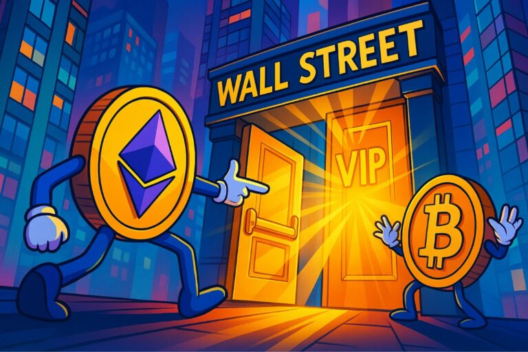 Wall Street escolheu o Ethereum, deixando o Bitcoin em segundo plano