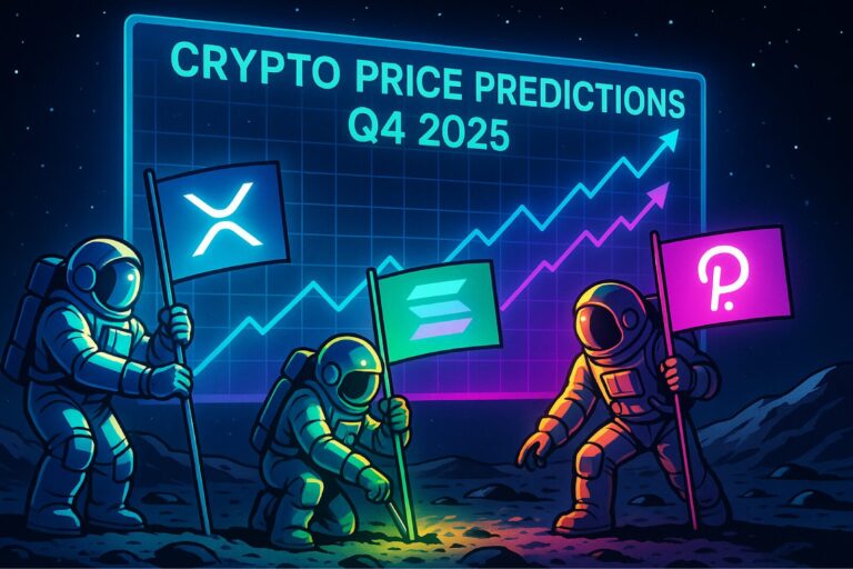Previsões de preços de criptomoedas para o 4º trimestre de 2025: XRP, Solana, Polkadot