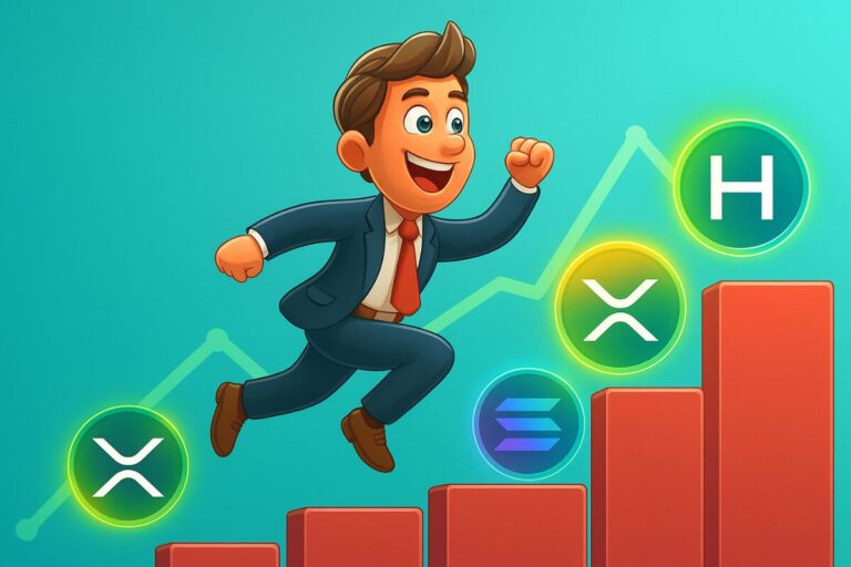 XRP e Hedera disparam em setembro — analistas destacam as 3 melhores altcoins para comprar agora