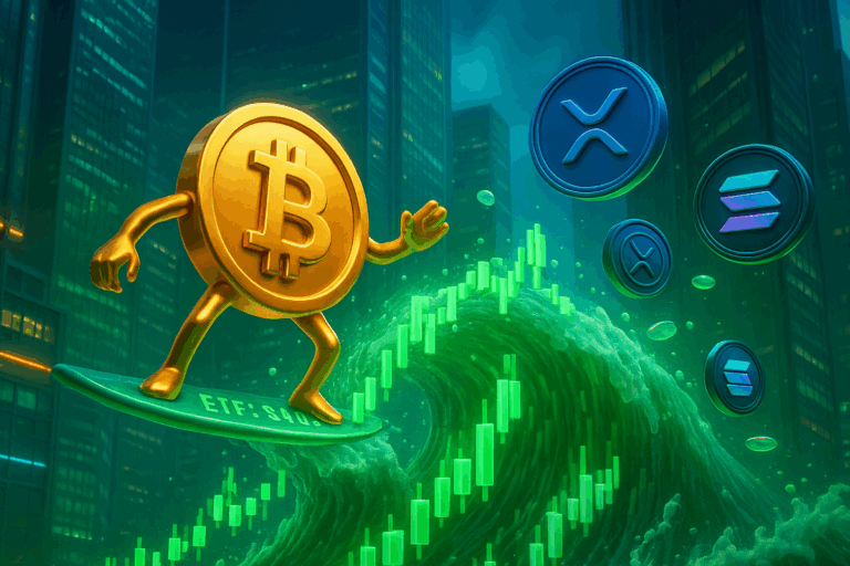 New Bitcoin ETF Filing Fuels $140K Price Surge—Altcoins Like XRP and SOL Next?