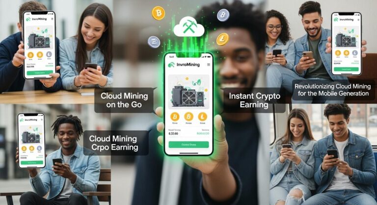 Cloud Mining on the Go: InvroMining App Brings Instant Crypto Earning to Your Pocket