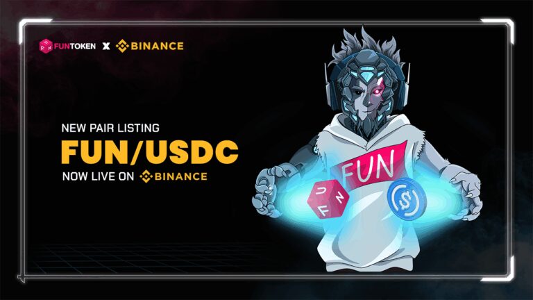 Binance Lists FUN/USDC as FUNToken Strengthens Global Trading Infrastructure