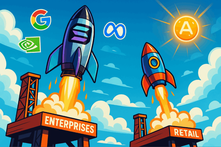 Big Companies Are Turning to Solana, While Retail is Turning to This New Altcoin