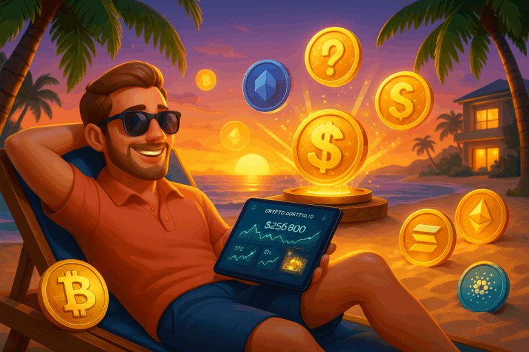 Mit dieser Krypto-Portfoliostrategie vor 40 in Rente gehen