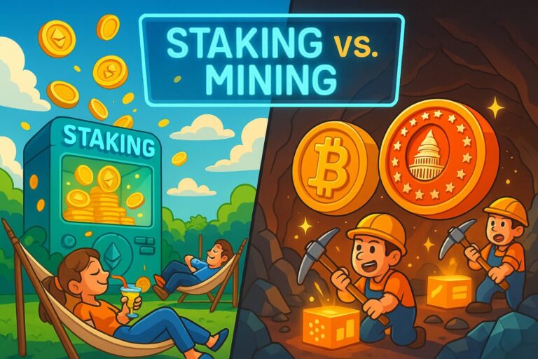 Staking vs. Minería: ¿Cuál es la mejor estrategia de ingresos pasivos?