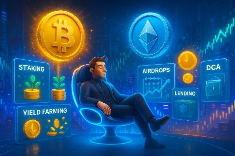 Cómo ganar dinero con criptomonedas sin operar a diario