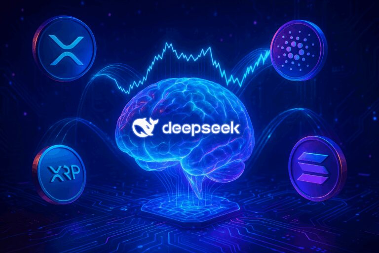 DeepSeek prevede il prezzo di XRP, Cardano (ADA) e Solana (SOL) per settembre