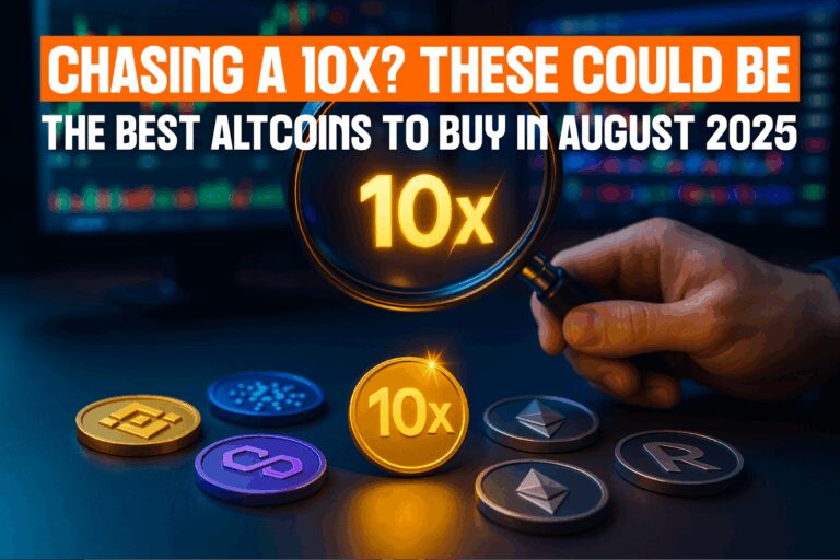 Chasing a 10x in the Next Bull Run? These Could Be the Best Altcoins to Buy in August 2025