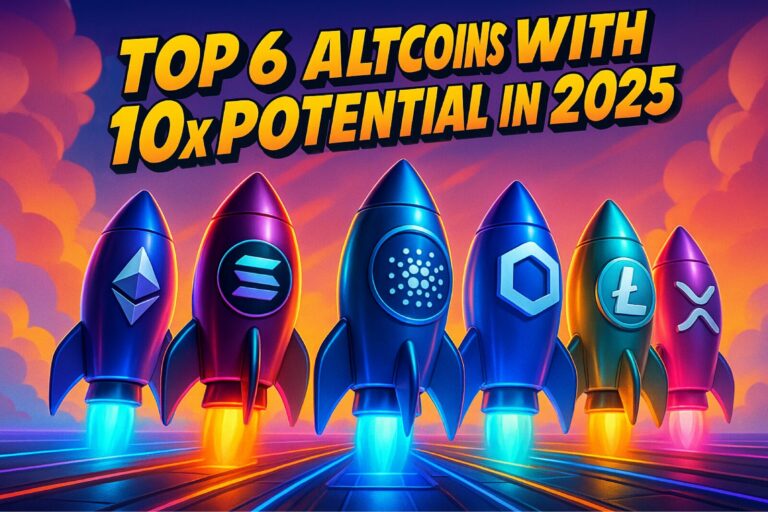 Die 6 besten Altcoins mit 10-fachem Potenzial im Jahr 2025