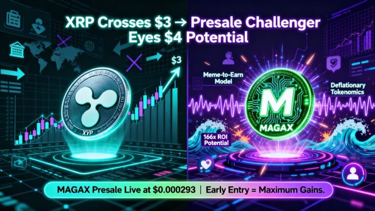 Previsione del prezzo XRP: Ripple supera i 3$, mentre gli analisti affermano che un nuovo token potrebbe salire a 4$ da soli 0,10$