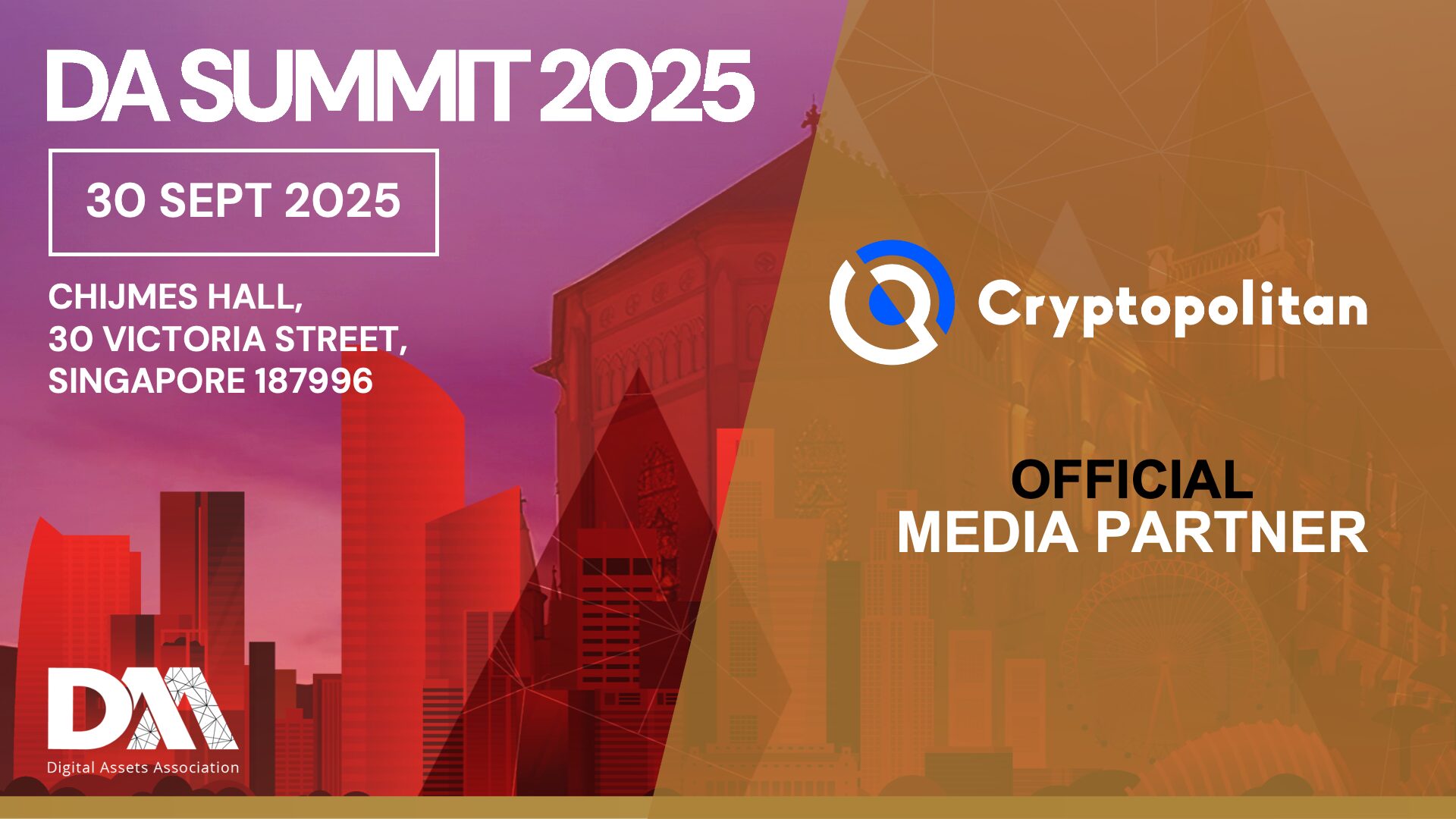 Digital Assets Association Singapore Announces Inaugural Digital Assets  Summit 2025 -