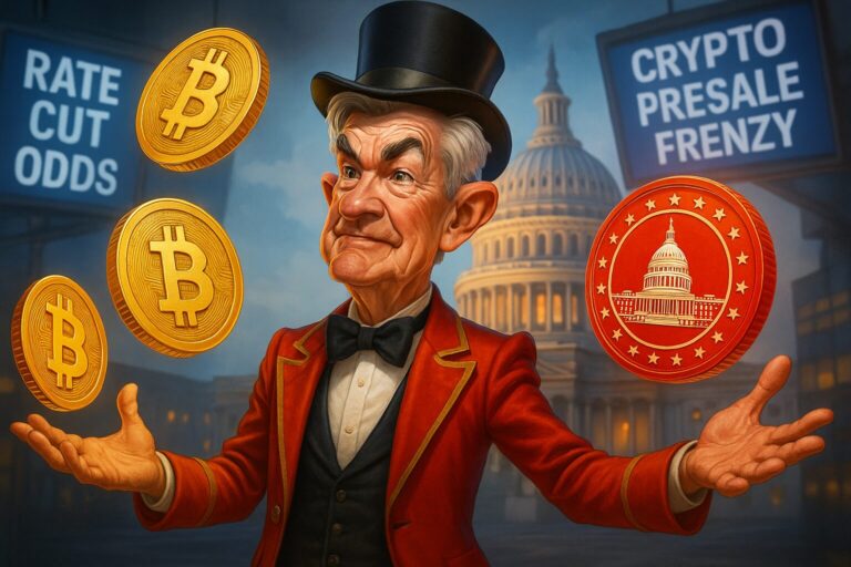 Bitcoin Price Jumps on Fed Rate Cut Odds — MAGACOIN FINANCE Emerges as Best Crypto Presale