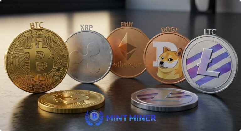 Mint Miner Cloud Mining: Verdienen Sie täglich BTC, XRP, ETH, DOGE, SOL und LTC