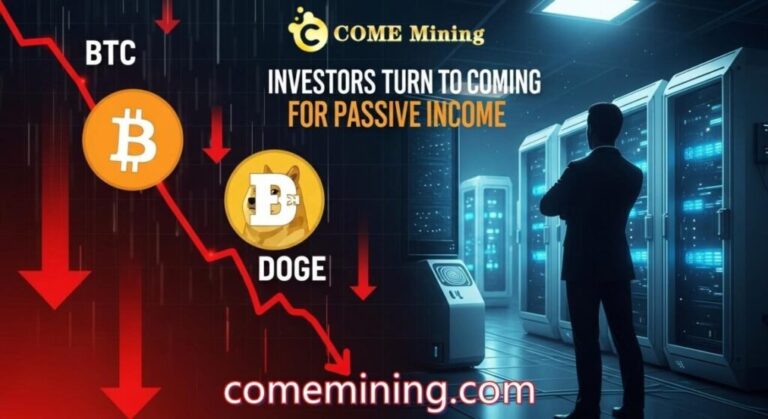 مع انخفاض قيمة البيتكوين والدوجكوين، يسعى المستثمرون إلى تحقيق دخل سلبي من شركة COME Mining