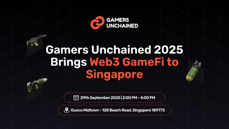ゲーマーズ・アンチェインド2025がWeb3 GameFiをシンガポールに導入