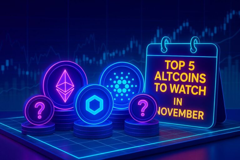 Top 5 Altcoins to Watch in November — Ethereum, ADA and LINK Named Top Analyst Picks