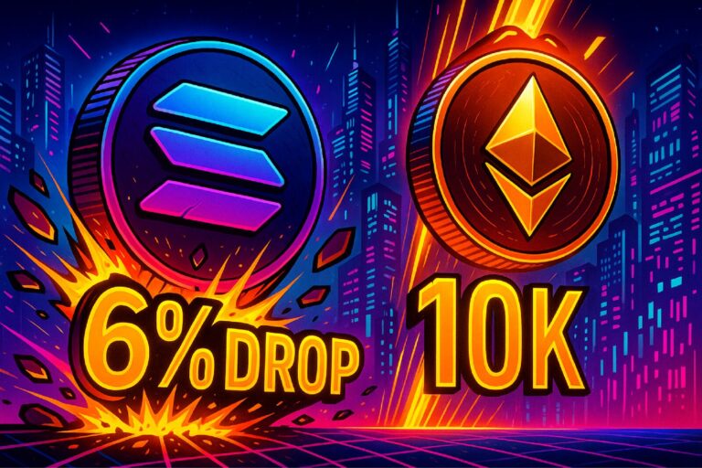 Solana Sinks 6% To $208 While Ethereum Bulls Forecast $10K In Next Rally