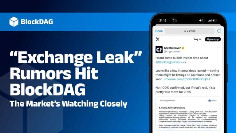 Au cœur de la fuite : les partenariats de BlockDAG avec Coinbase et Kraken préparent le terrain pour une explosion des échanges en 2025