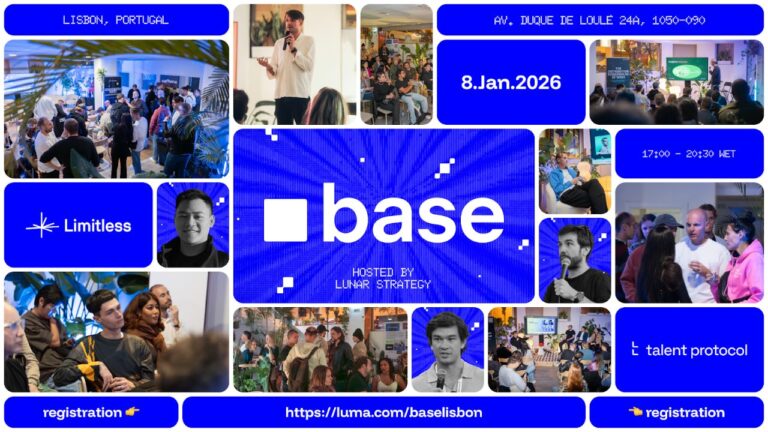 Base Founders Coming to Lisbon for a Curated Afterwork During BUIDL Europe
