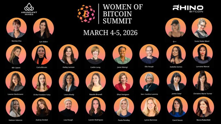 Women of Bitcoin Summit 2026 Announces Global Online Gathering to Elevate Women in Bitcoin