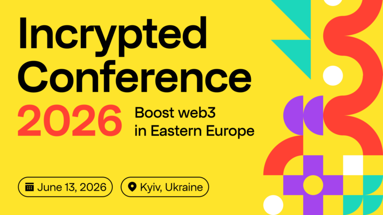 Incrypted Conference 2026: O principal evento de criptomoedas da Ucrânia retorna a Kyiv em junho
