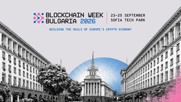 A Blockchain Week Bulgaria 2026 traz líderes europeus de blockchain e finanças para Sófia