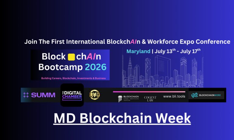 Maryland será la sede del primer Bootcamp Internacional de Blockchain y Feria de Empleo, que impulsará carreras profesionales en Blockchain, IA y Web3